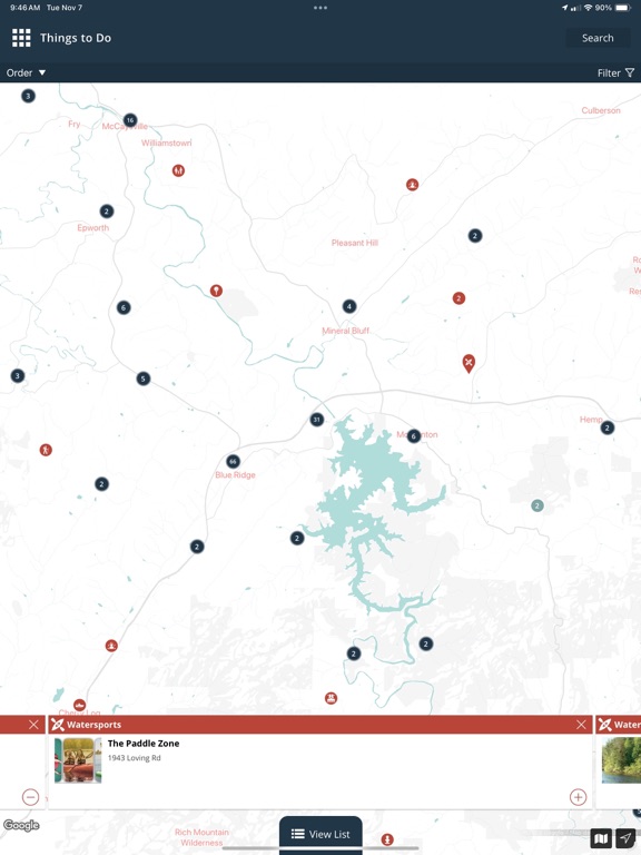 Screenshot #6 pour Visit Blue Ridge GA!