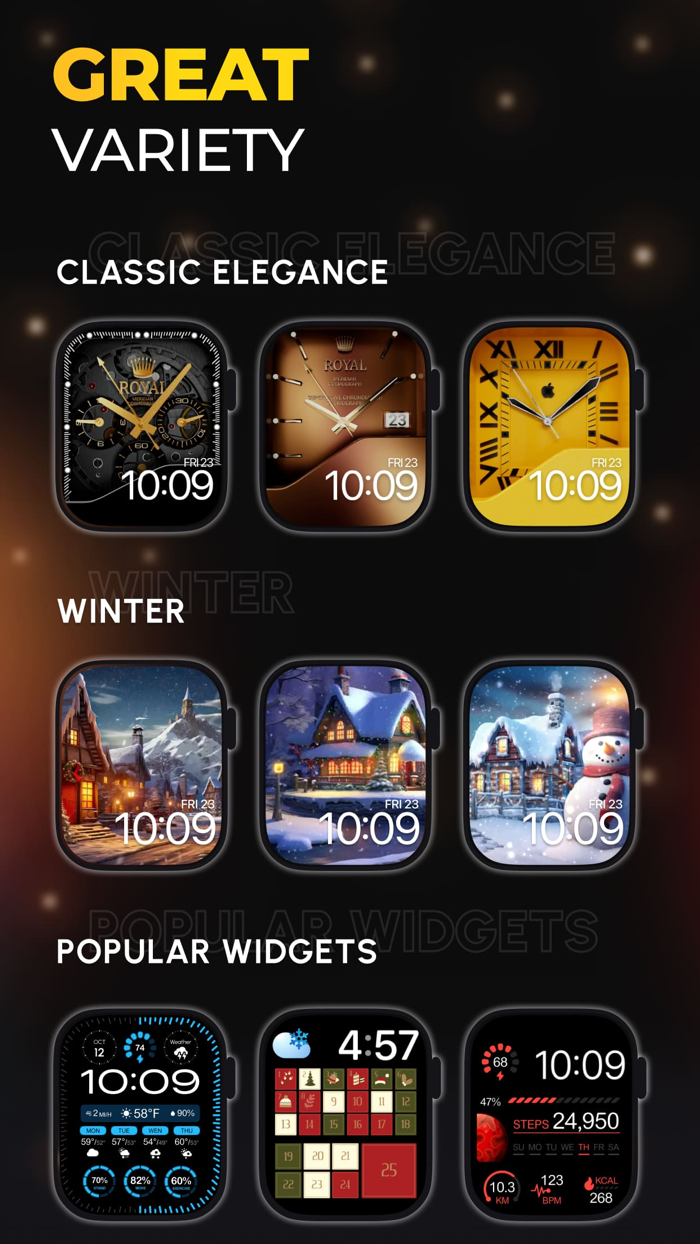 Watch Faces and Widgets - Timely