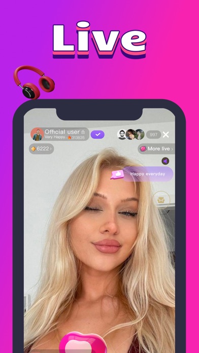 WaveChat:  Live Chat & Meet Screenshot