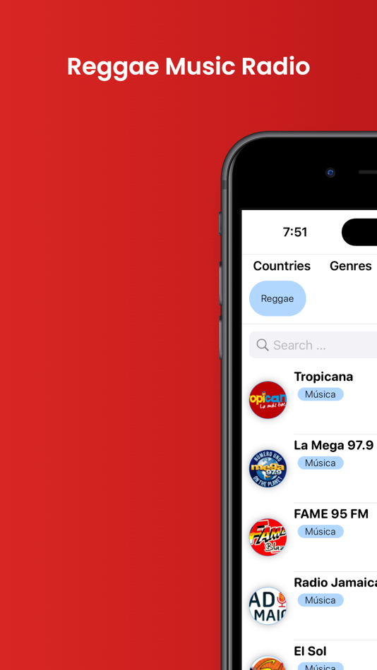 Reggae Music Radio Stations FM - 1.1 - (iOS)