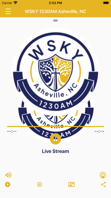 WSKY AM 1230 Radio Screenshot