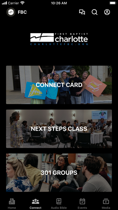 First Baptist Charlotte Screenshot