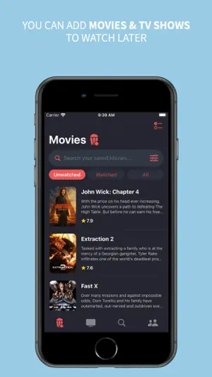 Watchlist: Movies & TV Shows screenshot 1