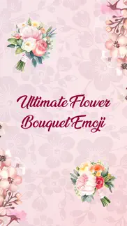 ultimate flower bouquet emoji iphone screenshot 1