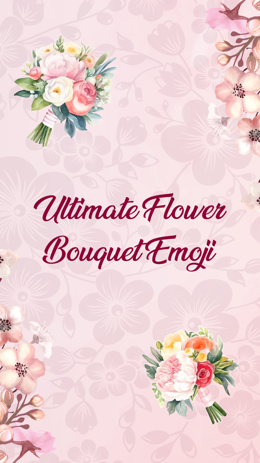 Ultimate Flower Bouquet Emoji - 1.2 - (iOS)