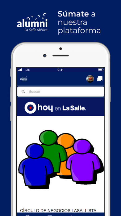 Alumni La Salle Screenshot