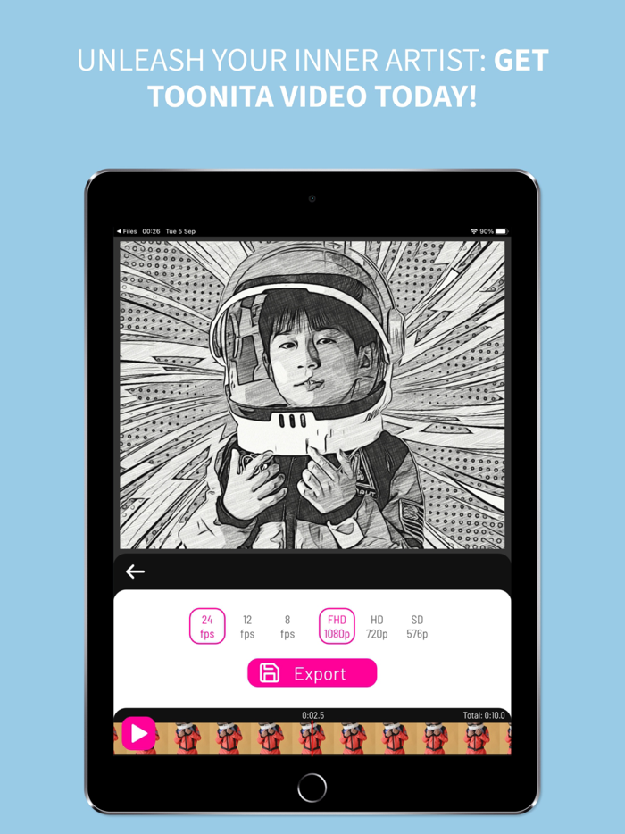Toonita Video Pop Art Filters