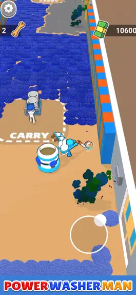 Game screenshot PowerWasherMan - cleaning dirt apk