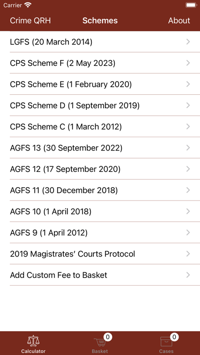 Crime Fees Screenshot