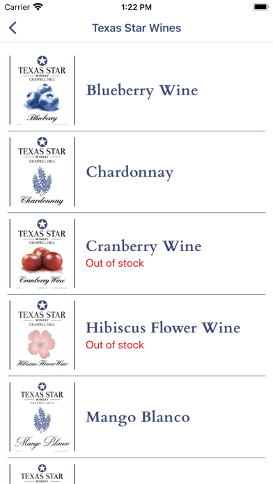 Texas Star Winery Screenshot
