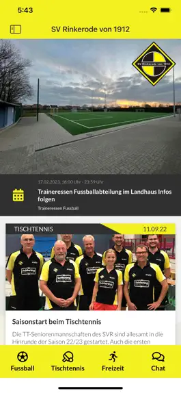 Game screenshot Sportverein Rinkerode 1912 apk