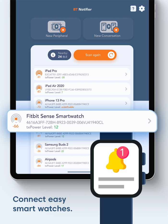 BT Notifier - Watch Smart Chat