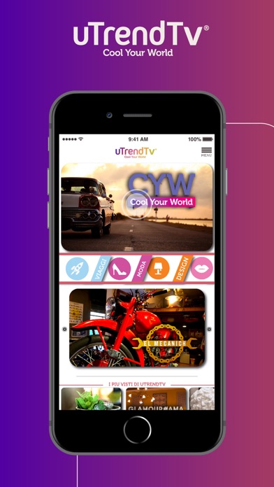 uTrendTv - Cool your world ! Screenshot