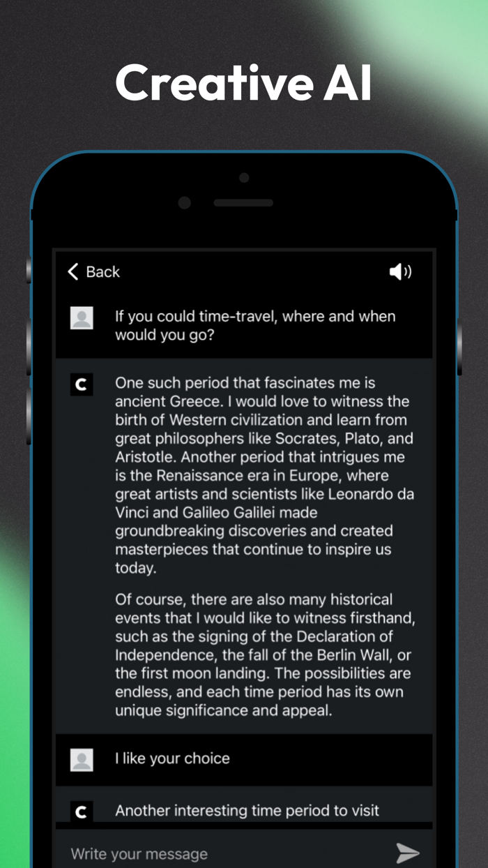 Character AI chatbot assistant