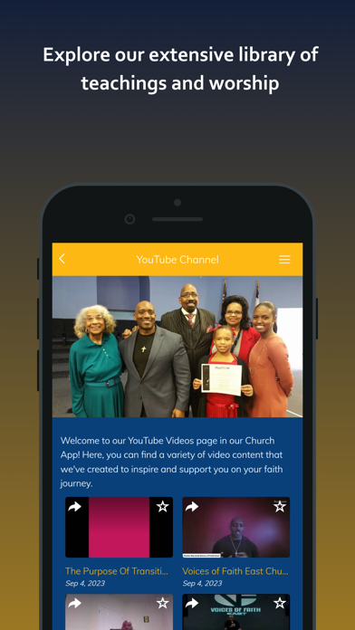 Voices of Faith East Screenshot