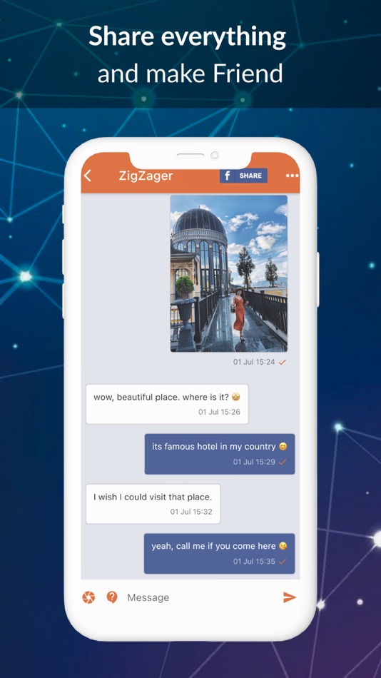 #3. ZigZag - Anonymous Chat! (iOS) โดย: NGUYEN VAN LONG