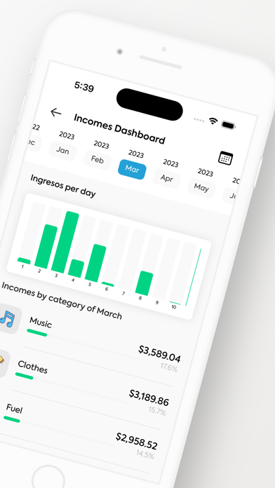 Expense Tracker Manager Screenshot