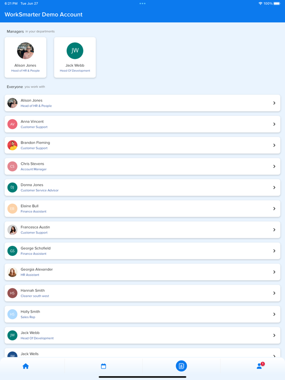 WorkSmarter ipad screenshot 3