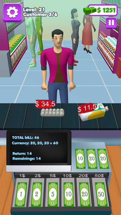 Cashier Manager: Cash Register Screenshot