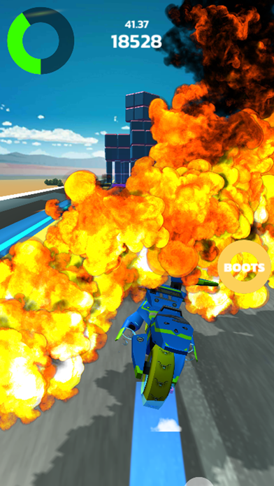 Cyber Bike Race Screenshot