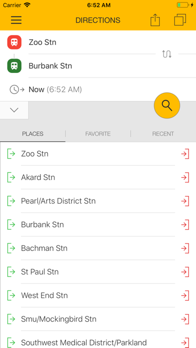 ezRide Dallas - Transit Screenshot