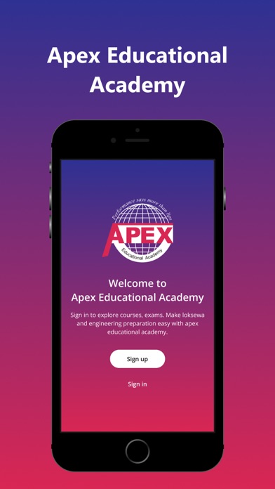 Apex Educational Academy Screenshot