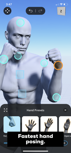 ‎Magic Poser - Art Pose Tool Capture d'écran