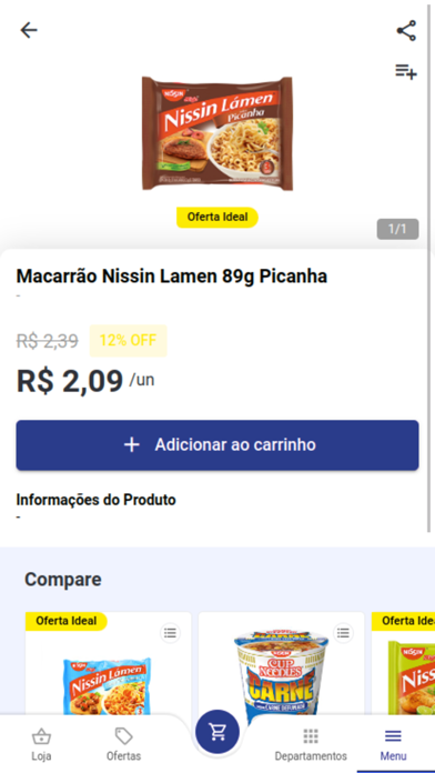 Ideal Supermercados Screenshot