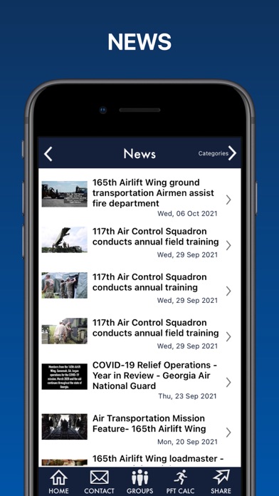 165th Airlift Wing Screenshot