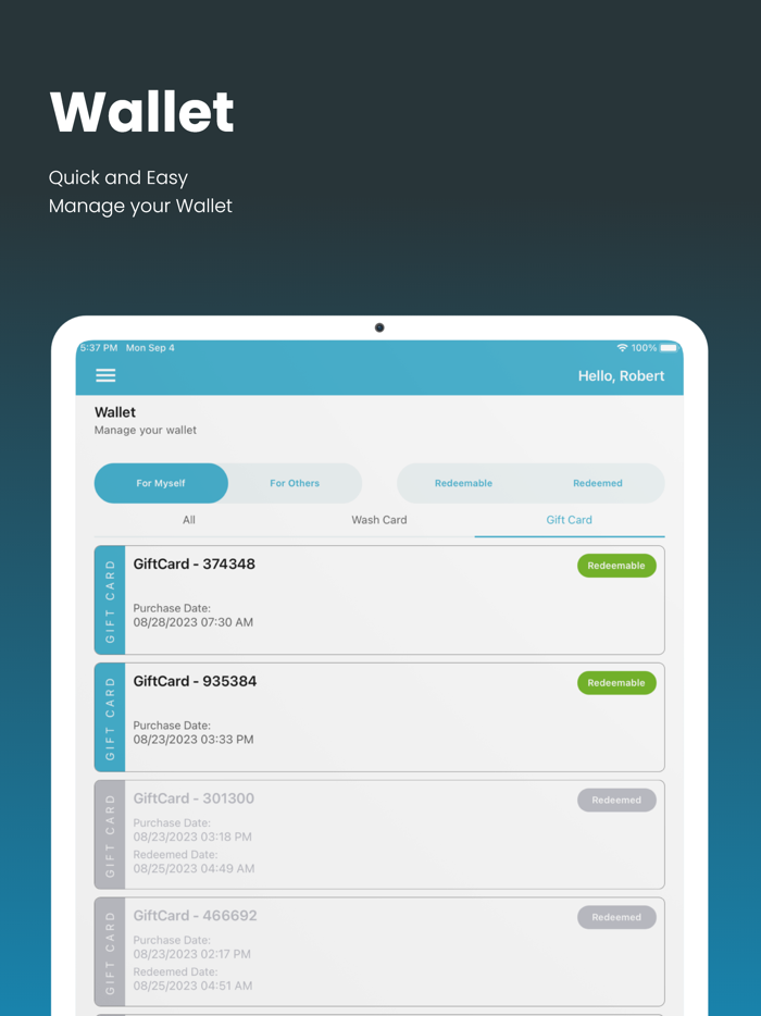 Customer Portal - WashAssist