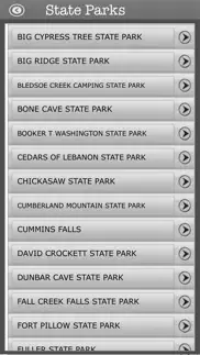 tennessee- camping & trails iphone screenshot 4