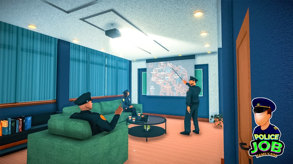 Virtual Police Officer Dad Sim - 1.1 - (iOS)