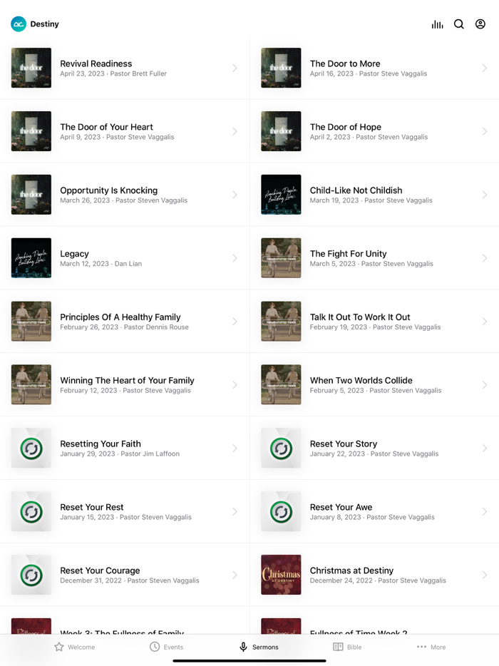 Destiny Worship Center