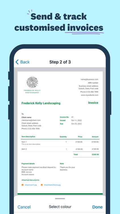 Xero Go: Invoice, Expense, Tax screenshot-5