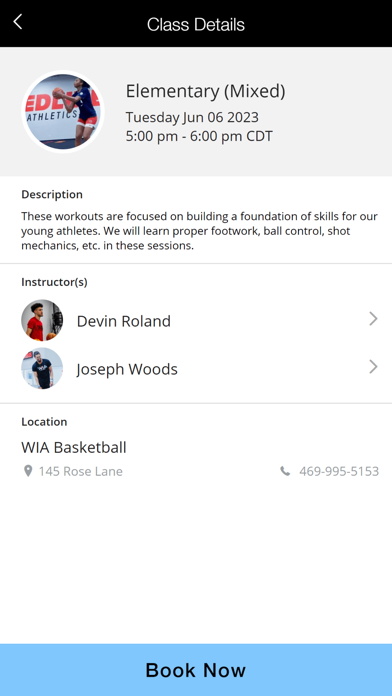 WIA Basketball Screenshot