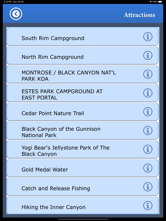 Black Canyon N.Park screenshot 2
