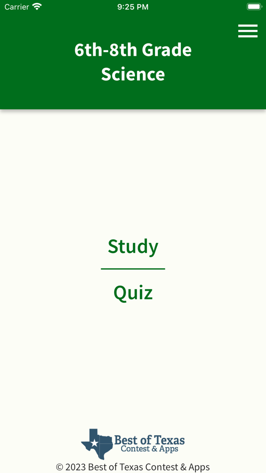 #1. BOT 6th-8th Grade Science (iOS) 由: Peggy Markham