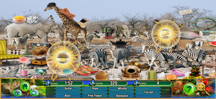 Hidden Objects Animal Kingdom