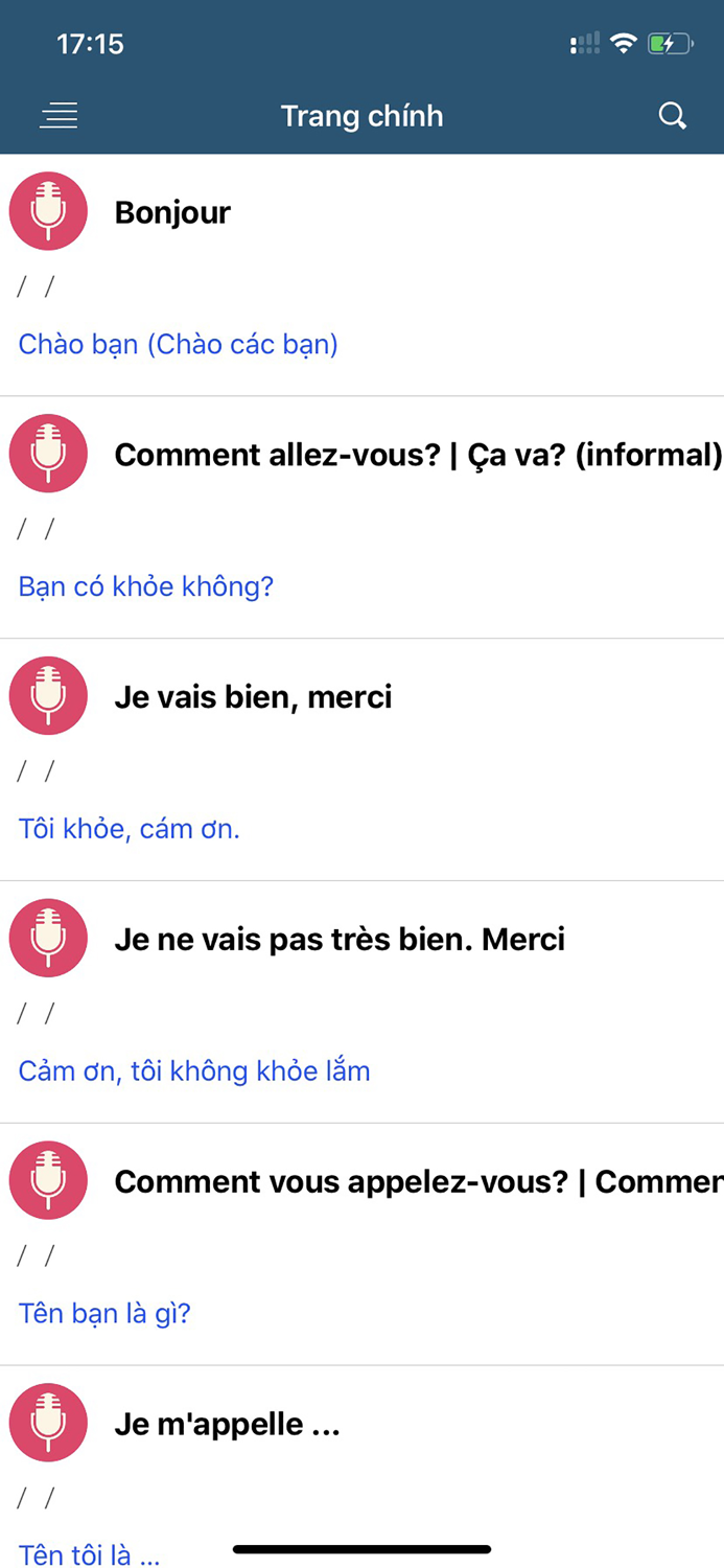 Giao Tiếp Tiếng Pháp