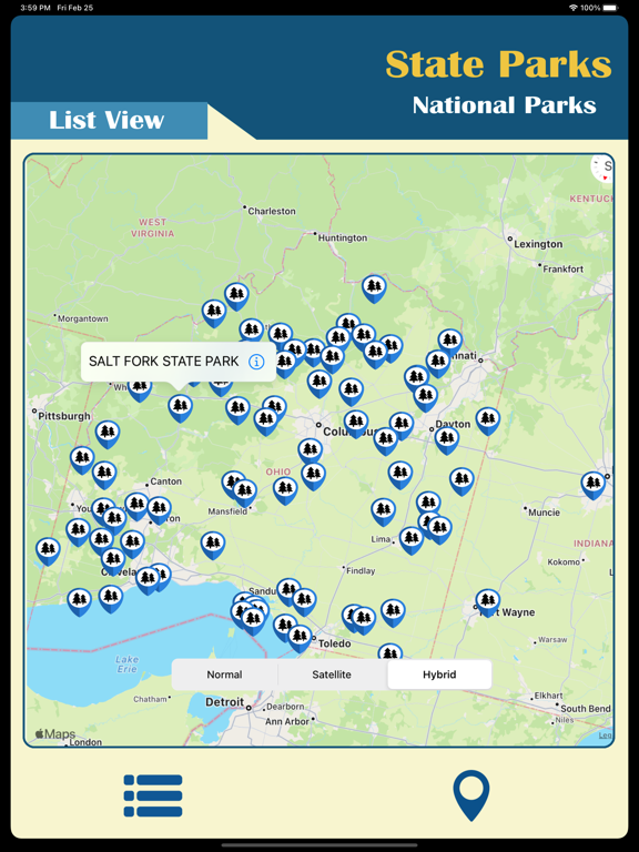 Ohio State Parks - Guide screenshot 2