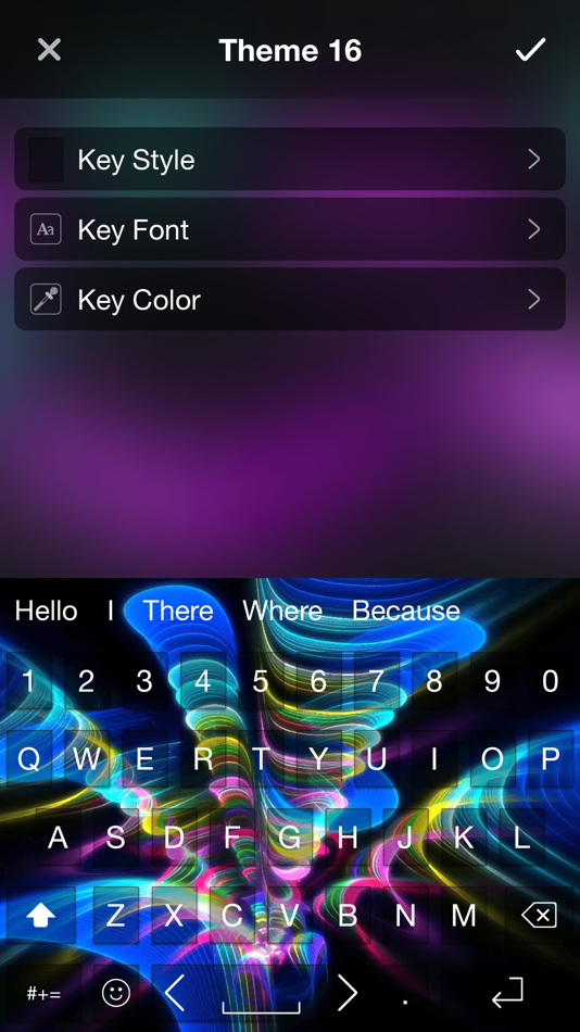 #2. Neon LED Keyboard (iOS) 게시자: Tamara Stankovic