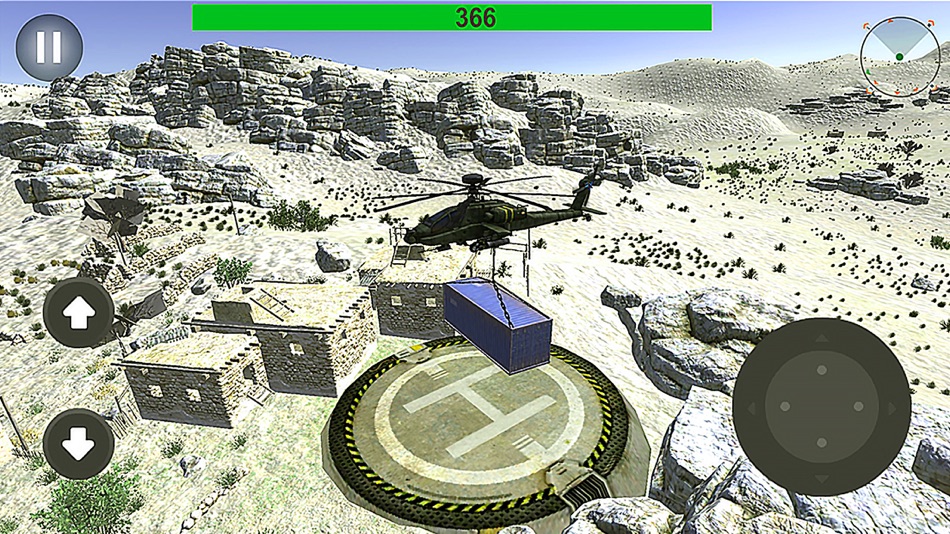 #1. Helicopter Cargo Simulation 25 (iOS) 由: HappyCrabGame