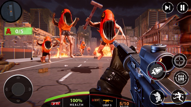 City Monster Battle Survival screenshot-4