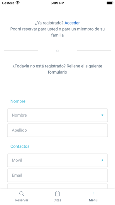 Centro Médico Núñez de Balboa Screenshot