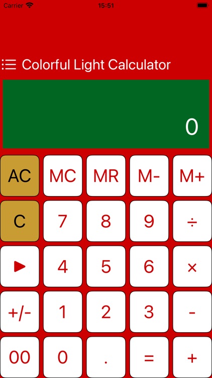 Colorful Light Calculator screenshot-3