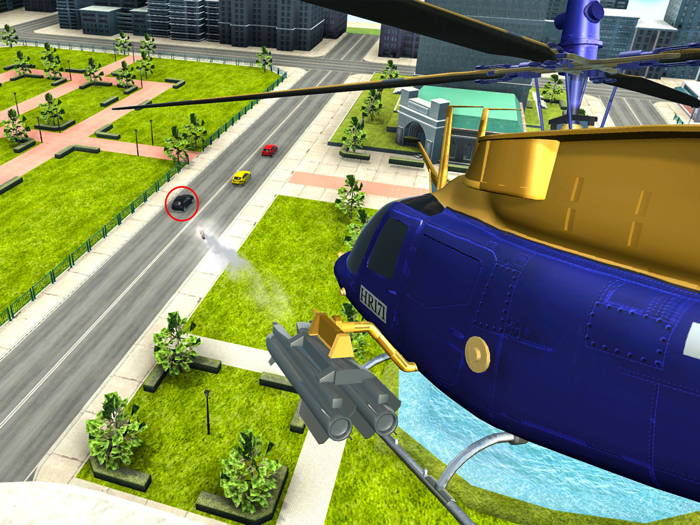 City Helicopter Rescue Mission