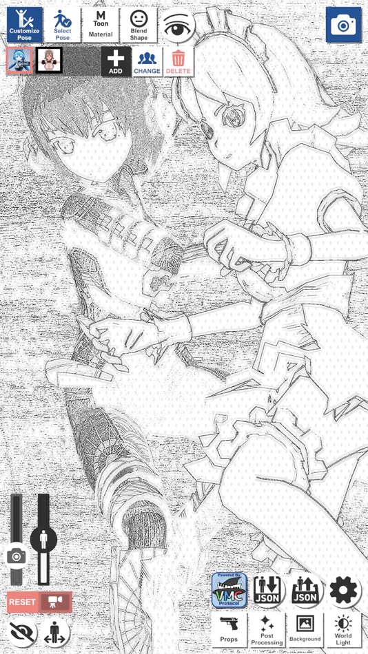 #8. VRM Posing Mobile (iOS) Podle: Akihisa Sakai