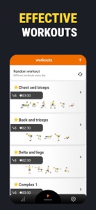 Home workouts with dumbbells screenshot #6 for iPhone