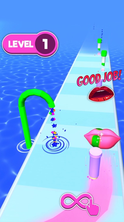 Lipstick Runner 3D screenshot-3