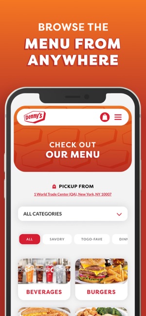 Denny's on the App Store